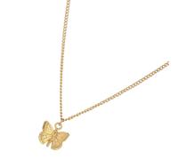 SEWACC Collier Pendentif Plaqué Or, Chaîne Clavicule pour Femme | Alliage Léger, Style et Minimaliste, Souvenir Personnel, Facile à Assortir, Sortie et Dîner
