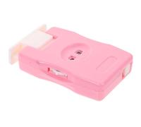 SEWACC Compteur Manuel de Rangs pour Tricot en Plastique Léger et Facile à Transporter, Maison Voyages, Couleur Rose pour Passionnés de Tricot