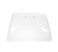 SEWACC Couvercle Alimentaire Transparent Rectangulaire 38X27 CM Protection Hermétique pour Plats Ménagers Conservation Fraîcheur des Aliments 1 Pièce Adapté la Cuisine Réutilisable