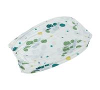 SEWACC Couvercle de Protection Housse de Protection pour Meubles en Polyester Coton, Imprimé, Vert Clair, Respirant, All-inclusive, pour Mobilier, Crémaillère