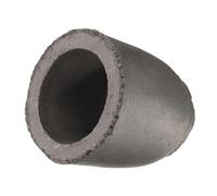 SEWACC Creuset Graphite pour Fusion Métaux Moule Graphite Haute Stabilité Thermique Adapté Cuivre Or Usage Laboratoire et Petite Fonte