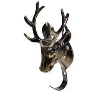 SEWACC Crochet Mural en Plastique Forme de Bois de Cerf Doré Cuivre Cintre Décoratif Suspendu Crochet Pratique pour Vêtements et Accessoires Usage Domestique Chambre Salon et Dressing