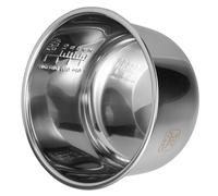 SEWACC Cuve Intérieure de Cuiseur à Riz 5 L en Acier Inoxydable 304 Récipient Multifonction Antiadhésif à Fond Épais Pièce de Rechange pour Cuisson Précise du Riz et Préparation