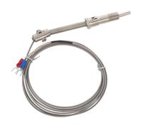 SEWACC de température en acier inoxydable : adaptateur de borne - Mesure efficace de la température dans les systèmes CVC - 2 mètres