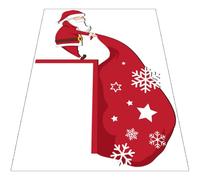 SEWACC Décoration de Cadre de Porte pour Fêtes en Bois, Festive et | Suspendre, pour Célébration Hivernale, Esprit Classique, Ambiance Joyeuse