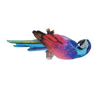 SEWACC Décoration Murale Oiseau Toucan Suspendue Métal Ornement Réaliste pour Salon Chambre et Jardin Art Mural Ornemental Vivant et Attrayant