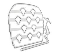 SEWACC Die Cut Matrice de Découpe Acier Au pour DIY Scrapbooking Pochoir Forme Ananas Tasse Outil Décoration Carte