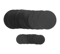 SEWACC Disques Magnétiques Adhésifs Ronds 20 Pcs avec Support Auto-adhésif pour Palette de Maquillage, Fixation Stable, Compact et Portable, Accessoires Cosmétiques pour Organisation