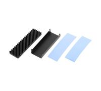 SEWACC Dissipateur Thermique SSD Aluminium Pad Refroidissant pour Pc et Portable Ventilation Puissante pour Prévenir la Surchauffe et Assurer une Performance Stable