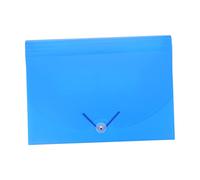SEWACC Dossier de Rangement Bleu pour Bureau Organisateur de Documents Portable pour Contrats Factures et Déclarations