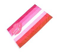 SEWACC Drapeau Lesbien Créatif en Polyester 90x150cm Résistant la Décoloration, Design Original pour Décoration Extérieure et Fêtes Spéciales à Suspendre Chez Soi