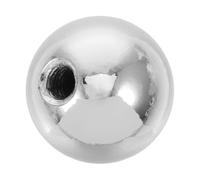 SEWACC Embout Décoratif pour Lampe Fer Filetage Intérieur Boule pour Abat Jour Accessoire Robuste pour Lampe à Pied et Support Harp Top Installation Facile sans Outil