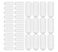 SEWACC Embouts De Rechange En Caoutchouc Pour Bandeau 200 Pcs 4,5 Mm Transparent Bricolage Accessoires Cheveux Polyvalents