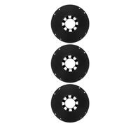 SEWACC Enrouleur de Câble Électrique 1Kg Noir Perforé Lot de 3 Organiseur de Rallonge Portable Rangement Bobine Fil Polyvalent pour Câbles et Cordons Électriques