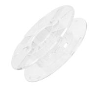 SEWACC Enrouleur de Câble Transparent 025 Kg pour Filament d'Impression 3D Support de Bobine Léger et Portable Organiseurs de Rallonge pour Usage Domestique et Studio