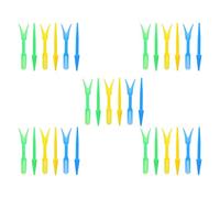 SEWACC Ensemble de 15 Fouisseurs de Jardin en Plastique Mini Plantoirs Manuels pour Semis Kit Polyvalent pour Repiquage de Plantes Succulentes et Herbes Aromatiques Couleurs Jaune, Vert
