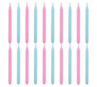 SEWACC Ensemble de 20 Stylos à Quilling en Plastique Pointe Fendue, Accessoires de Quilling pour Fabrication de Cartes et Projets Artisanaux, Couleurs Pastel Rose Clair et Bleu Clair,