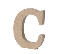 SEWACC Ensemble de Lettres Murales en Bois de Pin Lettres de L'alphabet en Bois pour Décorations de Mariage à Domicile