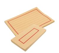 SEWACC Ensemble Papier à Lettres et Enveloppes Style Chinois, Khaki | Papier Léger et Imprimable, Design Simple Traditionnel, pour Élèves et Correspondance, Pratique au Quotidien