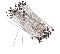 SEWACC Épingles Entomologiques en Acier Inoxydable 2 Lot de 100 Pièces pour Fixation de Spécimens D’Insectes Aiguilles Fines pour Laboratoire et Kit Insecte Outil de Montage Précis et