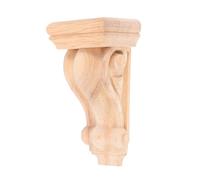 SEWACC Équerre de Mur Vintage Sculpté Colonne Romaine Décorative pour Étagère Murale Moulure Angle Massif Applique Murale pour Décoration Intérieure