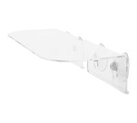 SEWACC Étagère à Plantes D'intérieur à Ventouse en Acrylique Transparent 30 Cm pour Fenêtre, Support de Fleurs Compact et Stable pour Herbes Aromatiques et Succulentes, Rangement