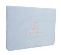 SEWACC Étui à Certificat de Naissance et Texture Délicate en Cuir Artificiel, Protection Antirayures et Organisation Pratique Design Simple Présent Naissance pour Documents