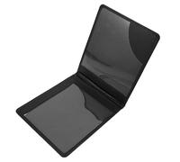 SEWACC Étui de Protection pour Certificat et Carte D'identité Handicapé, Format Standard, Pochette Rigide Noire, Protection Solide, Usage Bureautique et Administratif, Adapté