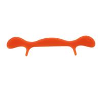 SEWACC Exerciceur Facial en Silicone Orange Compact et Facile à Transporter pour L'entraînement du Sourire Correction Orale Chez Femmes et Filles