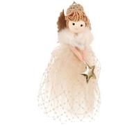 SEWACC Figurines d'ange De Noël Centre De Table De Noel Ornement De La des Arbres De Noël Décorations De en Remplisseur d'arbre De Décor Dange Mariage Fée Luxe 3D 1 Étagère