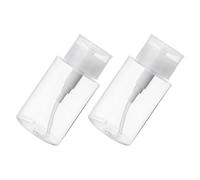 SEWACC Flacons Cosmétiques Rechargeables 300 Ml en Petg Lot de 2 Bouteilles Lotion Anti-Fuite Pompe Adaptés pour Nettoyant et Lotion Tonique Voyage