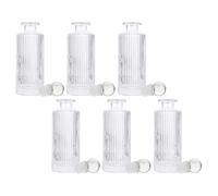 SEWACC Flacons Diffuseurs D’Arômes en Verre 150 ML Lot de 6 Set de sans Bouchon 6 Bouchons Boule en Verre Flacons Rechargeables pour Huiles Essentielles et Parfums Usage Maison et