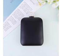 SEWACC Flasque à Vin Portable Petite Taille en Acier Inoxydable Noir Strass, Mini Pot à Vin Compact pour Femmes, pour Voyage et Activités en Plein Air