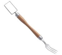 SEWACC Fourchette à Pastèque en Acier Inoxydable 304 Trancheuse Multifonction Petite Taille pour Melon et Fraises Outil de Découpe Fruits Pratique Cuisine et Pique-