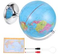 SEWACC Globe Terrestre Éducatif pour Garçon Fille Modèle Décoratif avec Base Stable pour Bureau Salle de Classe et Chambre Garçon Fille