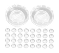 SEWACC Godets Adhésifs pour Extensions de Cils 120 Pièces Supports Autocollants Base Stable Contenants Pratiques pour Colle D’Extension de Cils Outils Professionnels pour Salon de