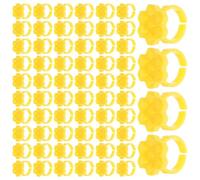 SEWACC Godets Hexagonaux pour Colle à Cils 250 Pièces Pot de Rangement Alvéolé Compact 7 Compartiments 35X5 MM pour Extensions de Cils Support Précis et Hygiénique Institut et Usage