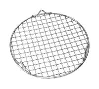 SEWACC Grille de Barbecue en Acier Inoxydable, Multifonction, pour Légumes | Maille Argentée Robuste, Cuisson Homogène, pour Crevettes, Camping et Fêtes en Plein Air