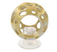 SEWACC Grotte Angle pour Aquarium Abri pour Poissons et Bettas Cachette Décorative pour Crevettes Lieu de Reproduction pour Cichlidés