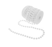 SEWACC Guirlande de Perles Imitation Flexible pour Décoration Mariage DIY Chaîne Décorative Résistante pour Bijoux et Fêtes Rouleau de Perles Artificielles Polyvalent