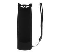 SEWACC Housse pour télécommande TV Couvercle de Protection pour télécommande Silicone Noir Compatible Voice Remote 3rd Gen Design intégral Anti-Perte