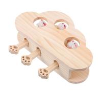 SEWACC Interactif pour Chat en Bois, Boîte Amusante pour Renforcer Le Lien L'animal et Développer Ses Instincts Naturels de Chasse, pour Intérieur