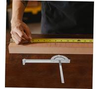 SEWACC Jauge de Scie sur Table Compacte avec Règle Dangle et Guide de Positionnement Accessoire Précis pour Travaux de Menuiserie à Domicile Portable et Facile à Ranger