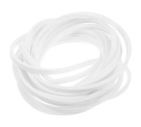 SEWACC Joint D’Étanchéité en Silicone Alimentaire 5 Mètres Bande de Rechange pour Boîte à Lunch Anneau Hermétique Blanc 4X6 MM Compatible Micro-Ondes et Congélateur Conservation