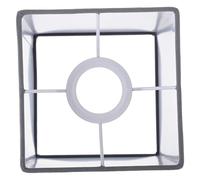 SEWACC -jour Rectangulaire Léger Éclairage en Lin Naturel Adapté pour Lampe de Table et Lampe de Chevet