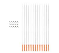 SEWACC Kit Aérographe Buse 0 Aiguille 0.2 Mm 5 Aiguilles De Rechange + 5 Buses Pièces D’Aérographe Pour Modèles Peinture Et Loisirs Créatifs