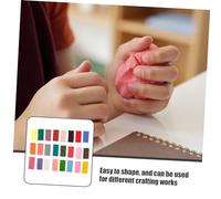 SEWACC Kit Dargile Polymère Couleurs avec Boîte de Rangement Pâte à Modeler DIY Sécurisée pour Adolescents et Adultes Complet pour Création Artistique et Cuisson Main