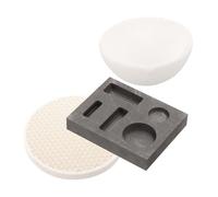 SEWACC Kit de Creuset Graphite à Lusure avec Bol et Moule pour Fonte Métallique Pratique et Conductivité Thermique