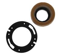 SEWACC Kit de Flotteur de Toilette avec Anneau de Cire Complet pour Installation de Wc Accessoires de Réparation de Salle de Bain Joint Étanchéité et Fixations