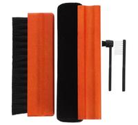 SEWACC Kit de Nettoyage Vinyle pour Tourne Disque et Lecteur CD DVD Brosses Durables Portable et Facile Dutilisation Entretien des Disques et Platines
